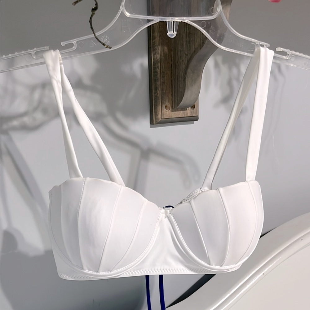 White Bikini Top